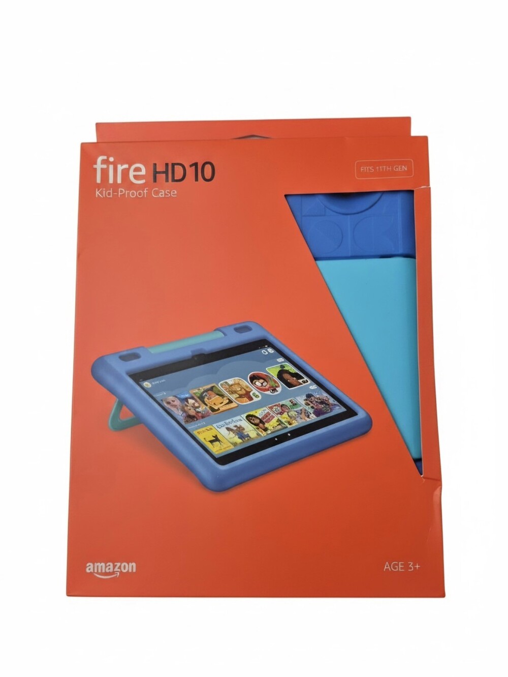 Amazon Fire HD 10 Kid-Proof Case - Blue and Teal Gen 11